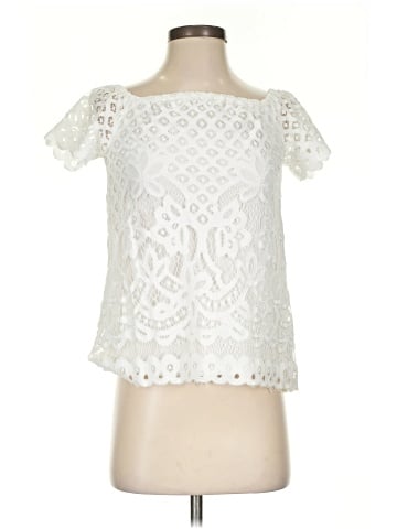 Kaari Blue Short Sleeve Blouse (view 1)