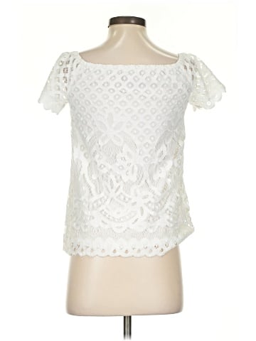 Kaari Blue Short Sleeve Blouse (view 2)