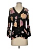 Maurices 100% Rayon Black 3/4 Sleeve Blouse Size S - photo 1