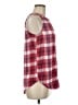 Lucky Brand 100% Modal Plaid Red Sleeveless Button-Down Shirt Size M - photo 4