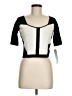 Cluny Black Short Sleeve Top Size M - photo 1