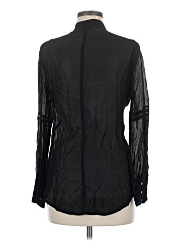 Wrap Long Sleeve Blouse (view 2)
