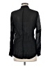 Wrap 100% Viscose Black Long Sleeve Blouse Size 6 - photo 2