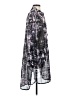 Religion 100% Polyester Silver Kimono Size XS - photo 4