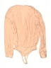 Cupshe 100% Polyester Tan Pink Long Sleeve Blouse Size S - photo 2