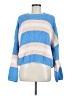 ASOS Design 100% Acrylic Color Block Blue Pullover Sweater Size 8 - photo 1