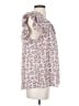 Entro 100% Polyester Pink Short Sleeve Blouse Size S - photo 4