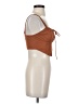 Shein Brown Sleeveless Blouse Size 2 - photo 4