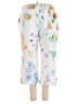 Unbranded Floral White Casual Pants Size 4X - photo 1