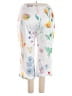 Unbranded Floral White Casual Pants Size 4X - photo 2
