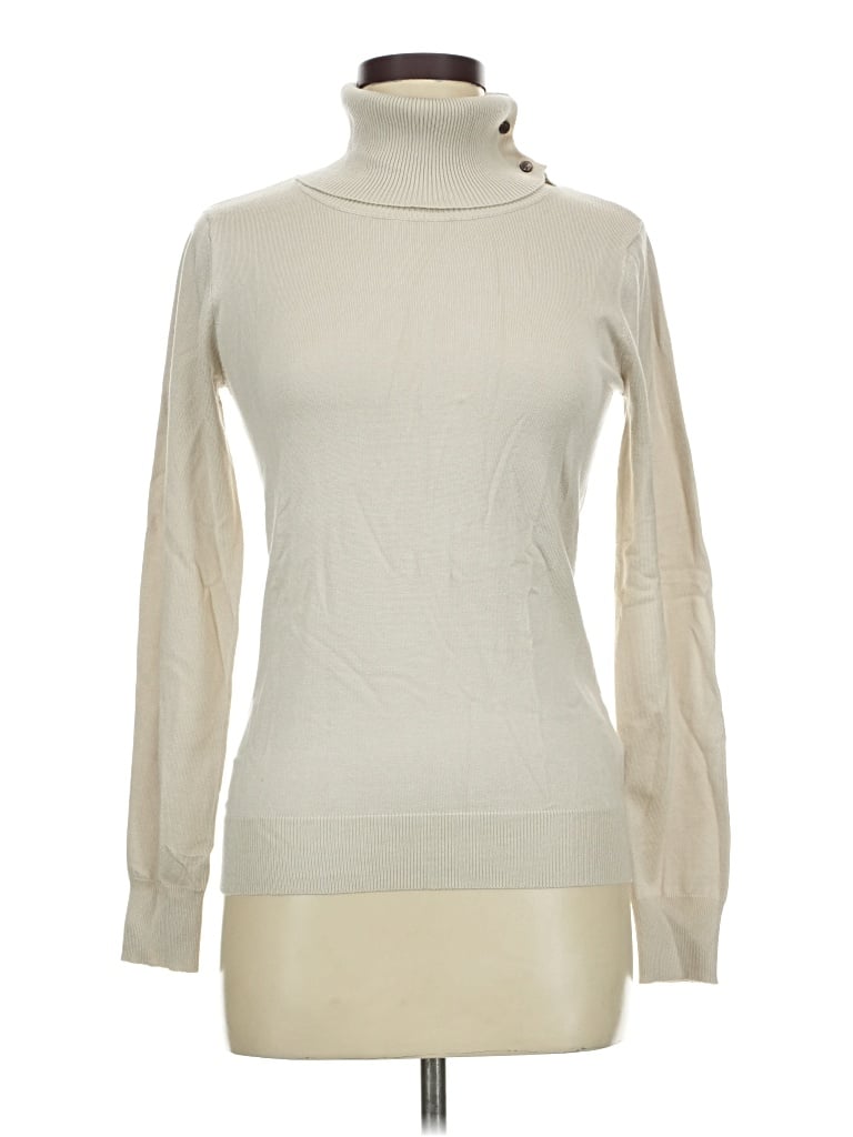 Yest Turtleneck Sweater In White