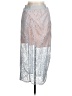 Alice McCall Paisley Silver Formal Skirt Size 6 - photo 2