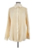 PrettyLittleThing 100% Polyester Ivory Long Sleeve Blouse Size 6 - photo 1