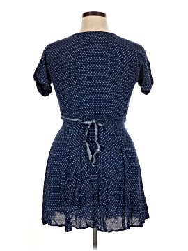 Multi Strap Flare Dress-Sapphire Blue Rainbow | Boden A