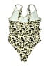Unbranded Animal Print Gold One Piece Swimsuit Size L - photo 2