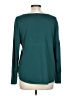 Chico's Paisley Teal Pullover Sweater Size Lg (2) - photo 2
