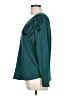 Chico's Paisley Teal Pullover Sweater Size Lg (2) - photo 5