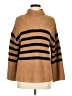 Old Navy Stripes Tan Turtleneck Sweater Size M - photo 1