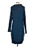 Unbranded Chevron-herringbone Blue Casual Dress Size M (estimated) - photo 2