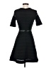 Topshop Argyle Black Casual Dress Size 2 - photo 2