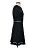 Topshop Argyle Black Casual Dress Size 2 - photo 4