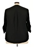 Torrid 100% Polyester Black 3/4 Sleeve Blouse Size 3X Plus (3) - photo 2