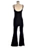Kimberly C. Solid Black Jumpsuit Size L - photo 2