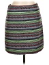 Shrinking Violet Print Green Casual Skirt Size L - photo 1