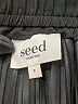 Seed Heritage 100% Polyester Solid Black Formal Skirt Size 8 - photo 3