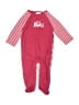 First Impressions Stripes Red Burgundy Long Sleeve Onesie Size 3-6 mo - photo 1