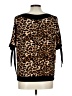 Unbranded Animal Print Black Kimono Size L (estimated) - photo 2