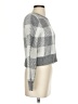 Pink Rose Checkered-gingham Gray Pullover Sweater Size S - photo 4