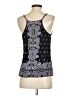 LUQ 100% Rayon Black Sleeveless Blouse Size S - photo 2