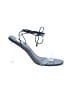 Larroudé Gray Black Sandals Size 9 - photo 1