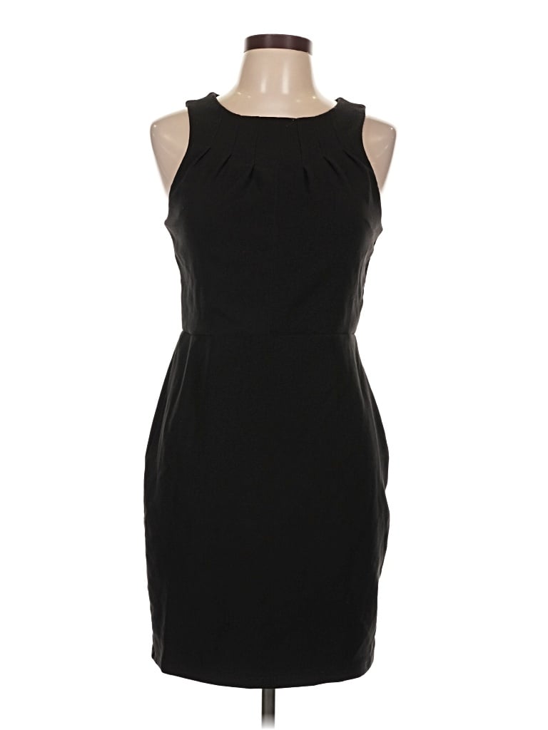 Pre-owned Monteau Cocktail Dress In Black