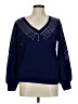 INC International Concepts Blue Pullover Sweater Size M - photo 1