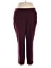 Nine West Solid Burgundy Active Pants Size XXL - photo 1