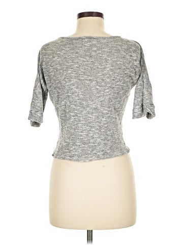 Blue Saks Fifth Avenue 3/4 Sleeve T-Shirt (view 2)