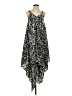 Assorted Brands 100% Polyester Paisley Black Casual Dress Size S - photo 1