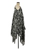 Assorted Brands 100% Polyester Paisley Black Casual Dress Size S - photo 4
