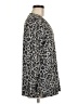 Ellen Tracy Animal Print Gray Pullover Sweater Size M - photo 4