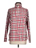 Lands' End 100% Polyester Plaid Red Pullover Sweater Size M - photo 1