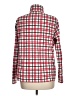 Lands' End 100% Polyester Plaid Red Pullover Sweater Size M - photo 2