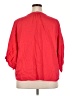 Soirée Red 3/4 Sleeve Blouse Size 2X - photo 2
