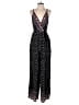 Xhilaration Paisley Black Jumpsuit Size S - photo 1