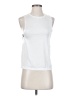 Nike 100% Polyester White Sleeveless T-Shirt Size XS - photo 1