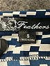 Feathers 100% Polyester Chevron-herringbone Blue Cocktail Dress Size S - photo 7