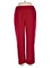 Napa Valley 100% Polyester Solid Red Casual Pants Size 12 - photo 1