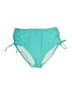 Sonnet Shores Solid Teal Swimsuit Bottoms Size 12 - photo 1