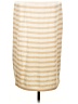 Unbranded Stripes Gold Casual Skirt Size M - photo 1